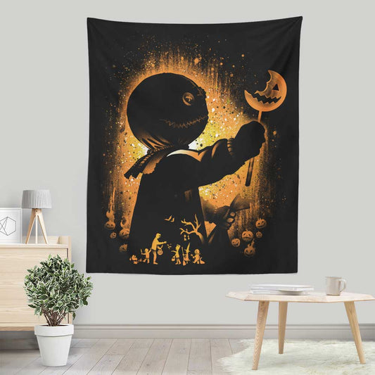 Ghost of Halloween - Wall Tapestry