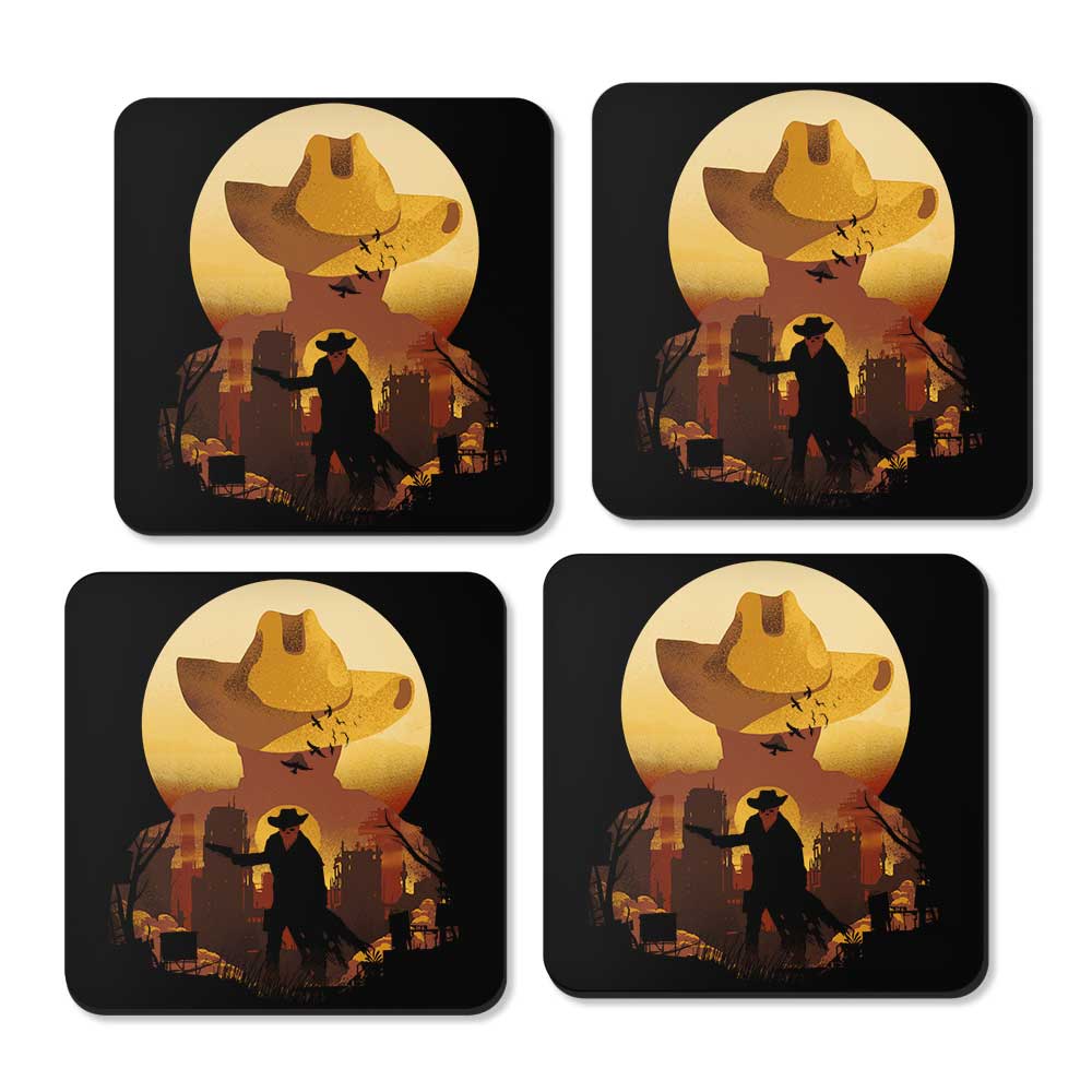 Ghoul Silhouette - Coasters