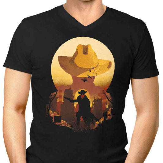 Ghoul Silhouette - Men's V-Neck