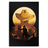 Ghoul Silhouette - Metal Print