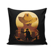 Ghoul Silhouette - Throw Pillow