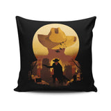 Ghoul Silhouette - Throw Pillow