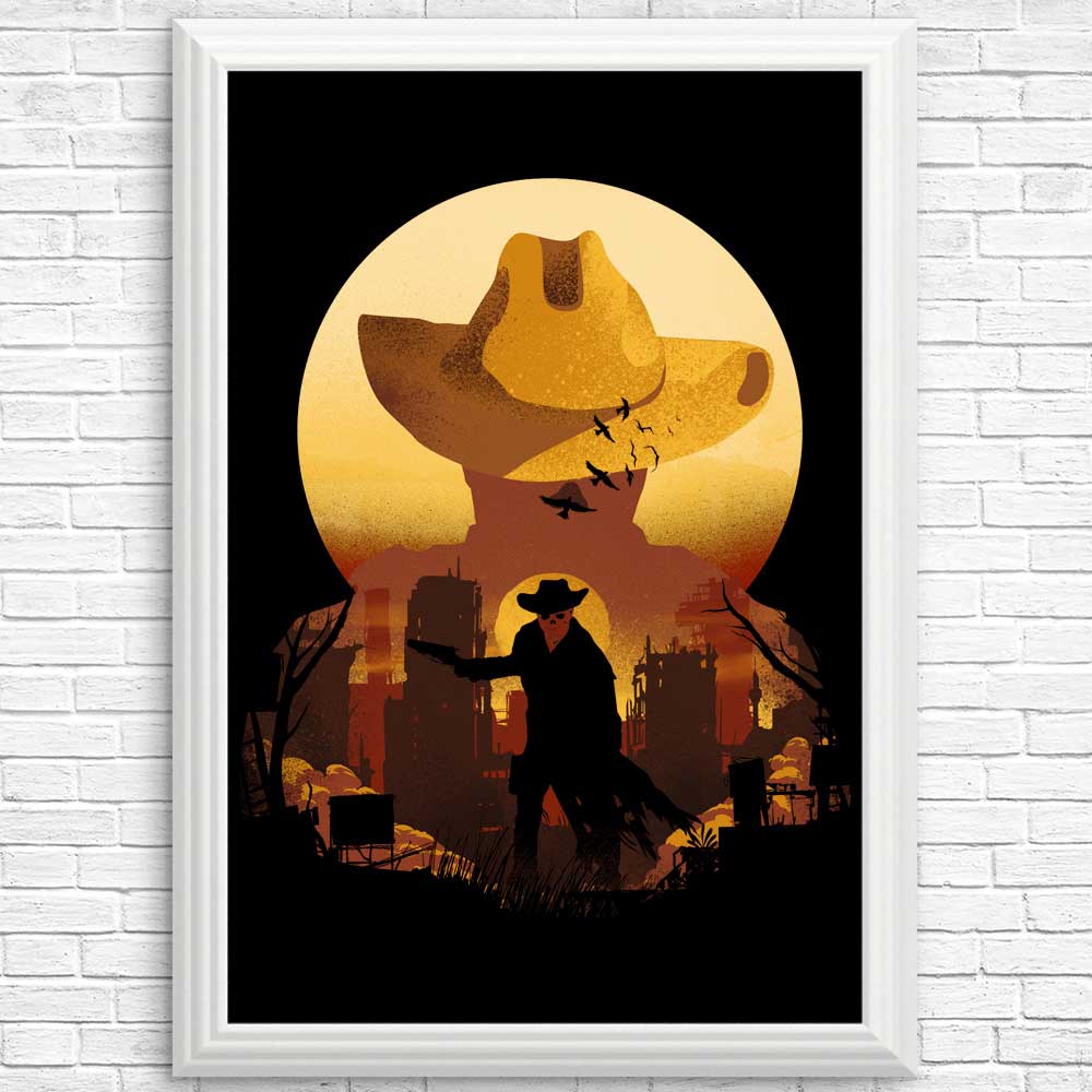 Ghoul Silhouette - Posters & Prints