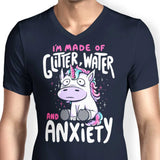 Glitter, Water, and Anxiety - Men's V-Neck