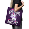 Glitter, Water, and Anxiety - Tote Bag