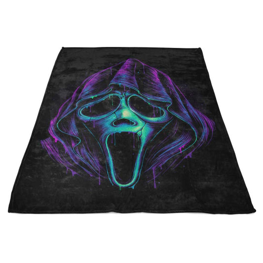 Glowing Ghost - Fleece Blanket