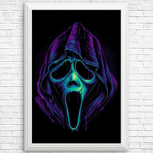 Glowing Ghost - Posters & Prints