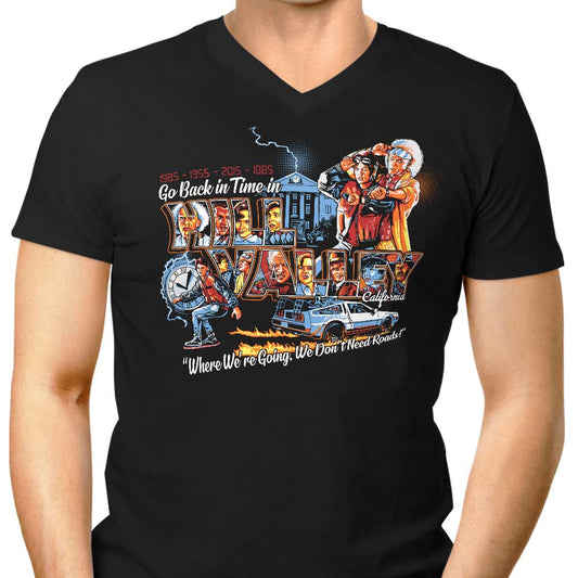 Go Back in Time - Men's V-Neck