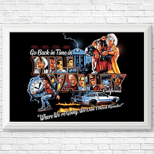 Go Back in Time - Posters & Prints