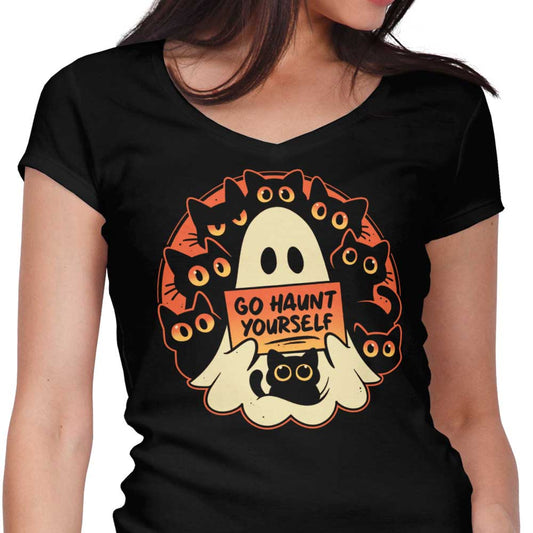 Go Haunt Yourself - Women's V-Neck