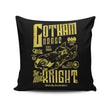 Gotham Garage - Throw Pillow