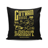 Gotham Garage - Throw Pillow