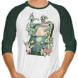 Grass Game - 3/4 Sleeve Raglan T-Shirt