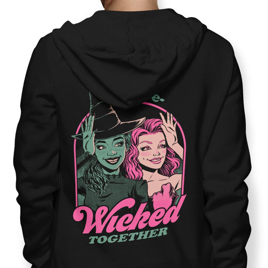 Green and Pink Witches - Hoodie