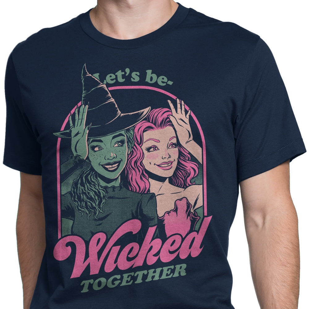 Green and Pink Witches - Men's Apparel