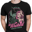 Green and Pink Witches - Men's Apparel