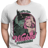 Green and Pink Witches - Men's Apparel