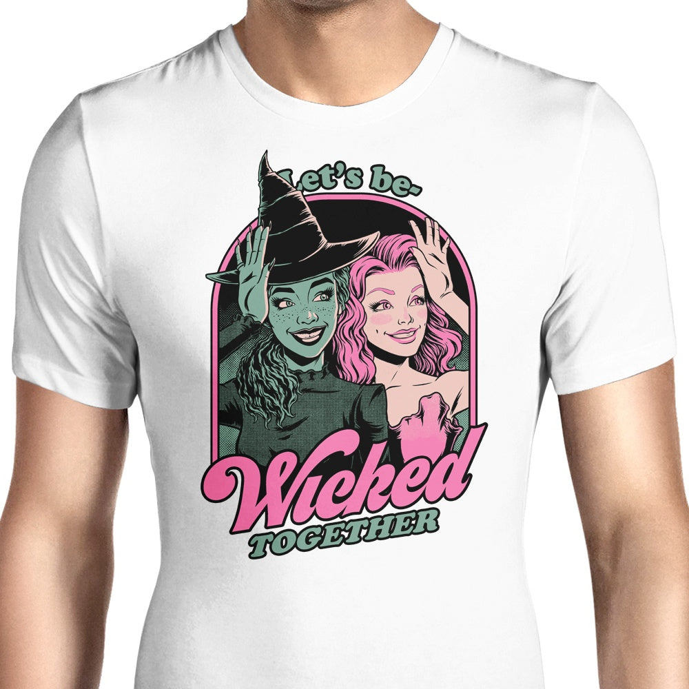 Green and Pink Witches - Men's Apparel