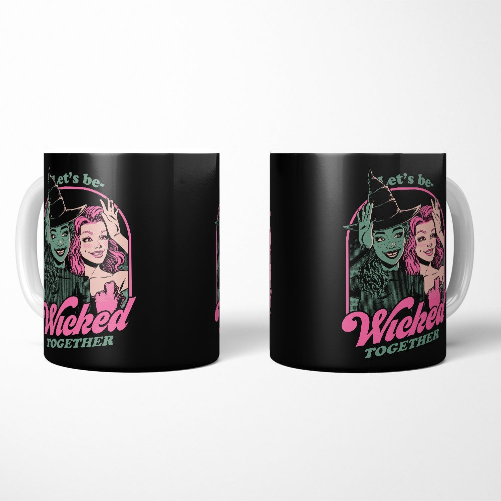 Green and Pink Witches - Mug