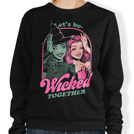 Green and Pink Witches - Sweatshirt