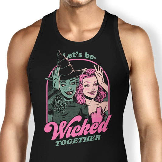 Green and Pink Witches - Tank Top