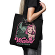 Green and Pink Witches - Tote Bag