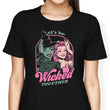 Green and Pink Witches - Women's Apparel