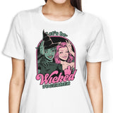 Green and Pink Witches - Women's Apparel