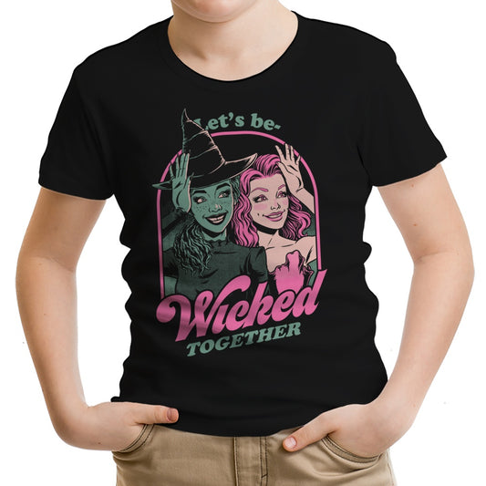 Green and Pink Witches - Youth Apparel