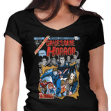 Gruesome Horror - Women's V-Neck