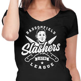 Haddonfield Slashers - Women's V-Neck