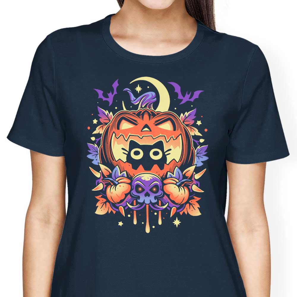 Halloween Cat - Women's Apparel