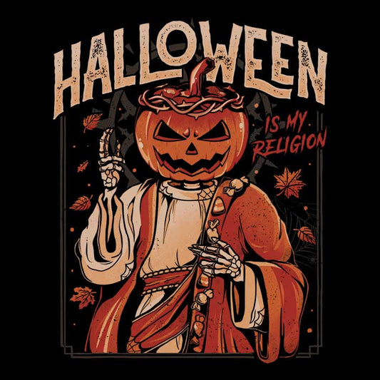 Halloween is My Religion - Canvas Print