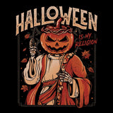 Halloween is My Religion - Canvas Print