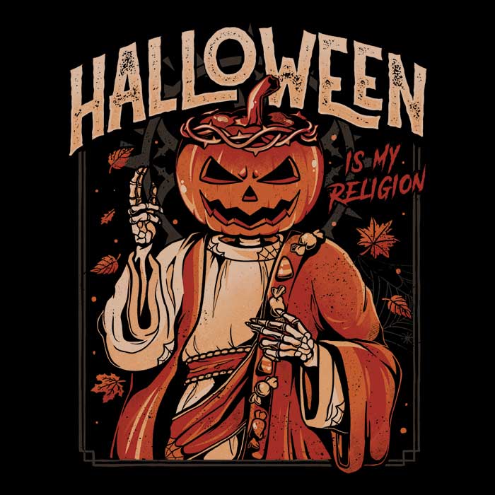 Halloween is My Religion - Long Sleeve T-Shirt