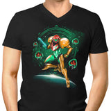 Hunting in Space - Men's V-Neck