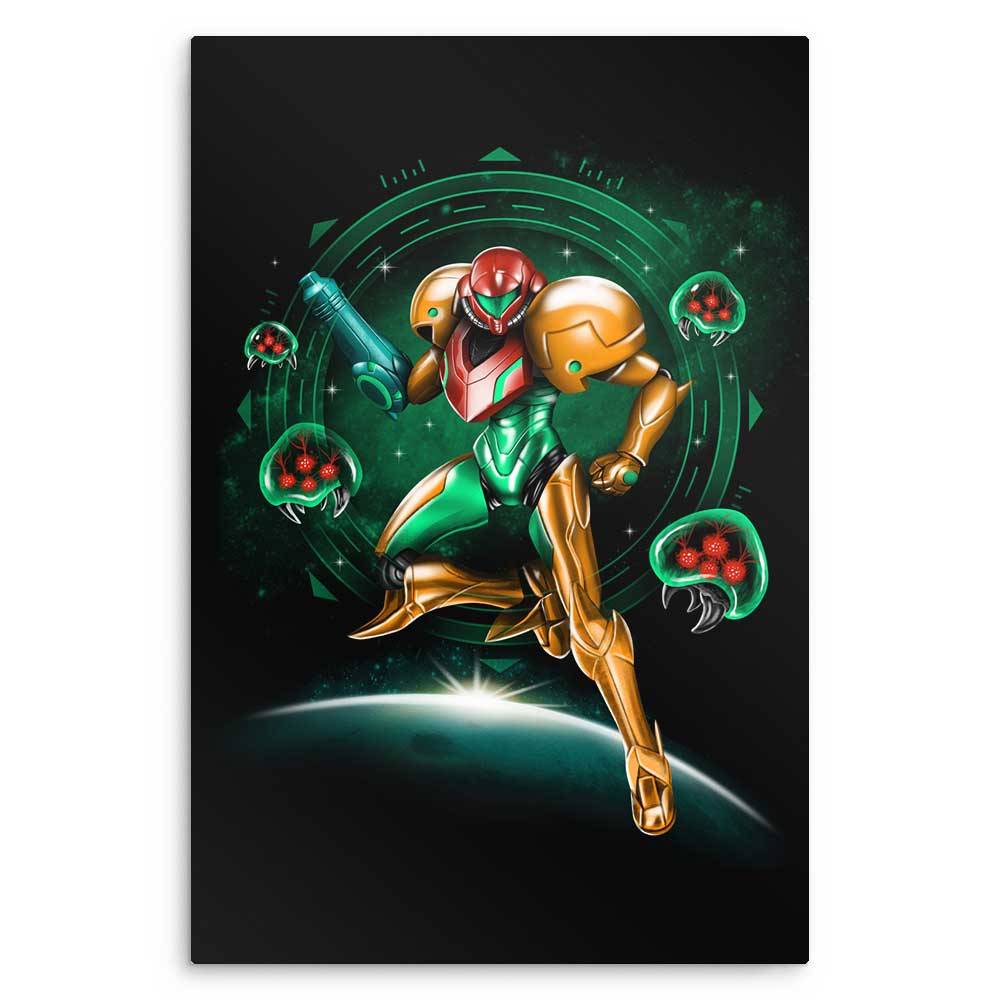 Hunting in Space - Metal Print