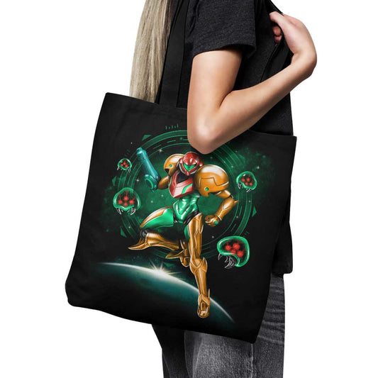 Hunting in Space - Tote Bag