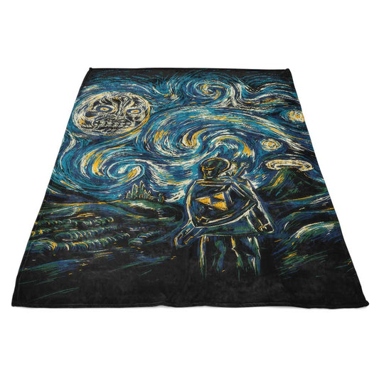 Hylian Night - Fleece Blanket