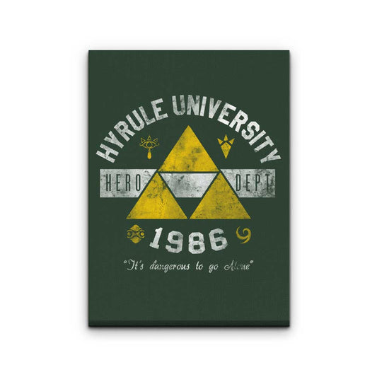 Hyrule U - Canvas Print