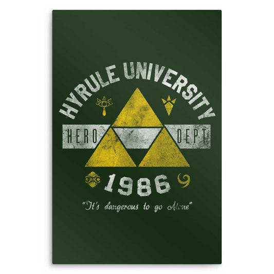 Hyrule U - Metal Print