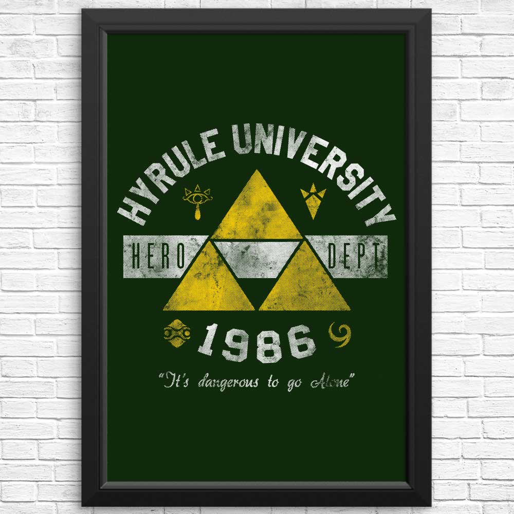 Hyrule U - Posters & Prints