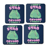 I Didn't Stab Anyone - Coasters