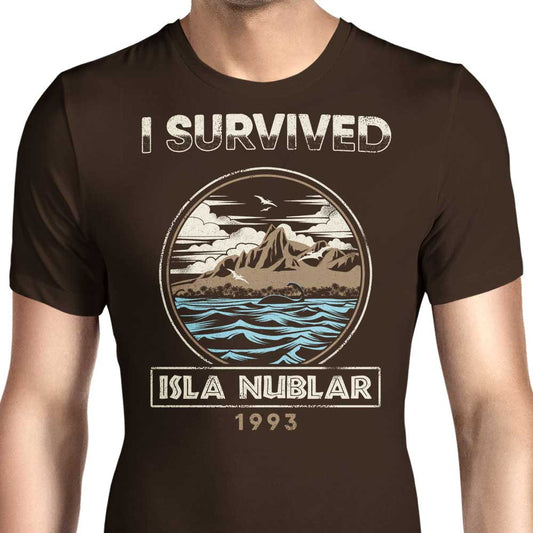 I Survived Isla Nublar - Men's Apparel