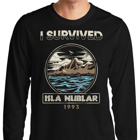 I Survived Isla Nublar - Long Sleeve T-Shirt