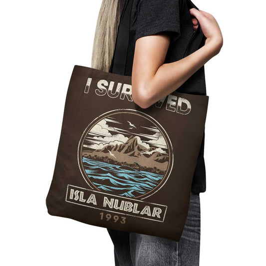 I Survived Isla Nublar - Tote Bag