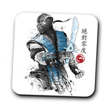 Ice Warrior Sumi-e - Coasters