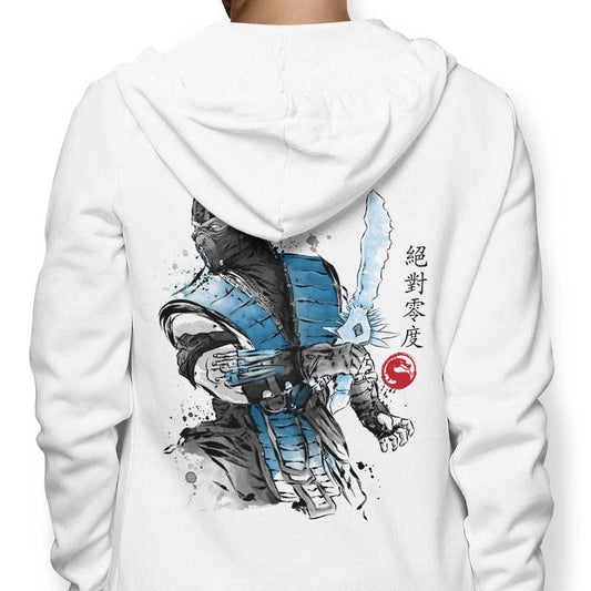 Ice Warrior Sumi-e - Hoodie