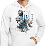 Ice Warrior Sumi-e - Hoodie