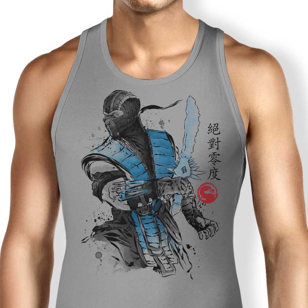 Ice Warrior Sumi-e - Tank Top